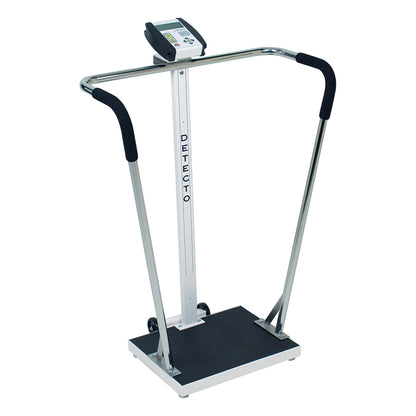 Handrail Stand-On Scale, 18"W x 14"D