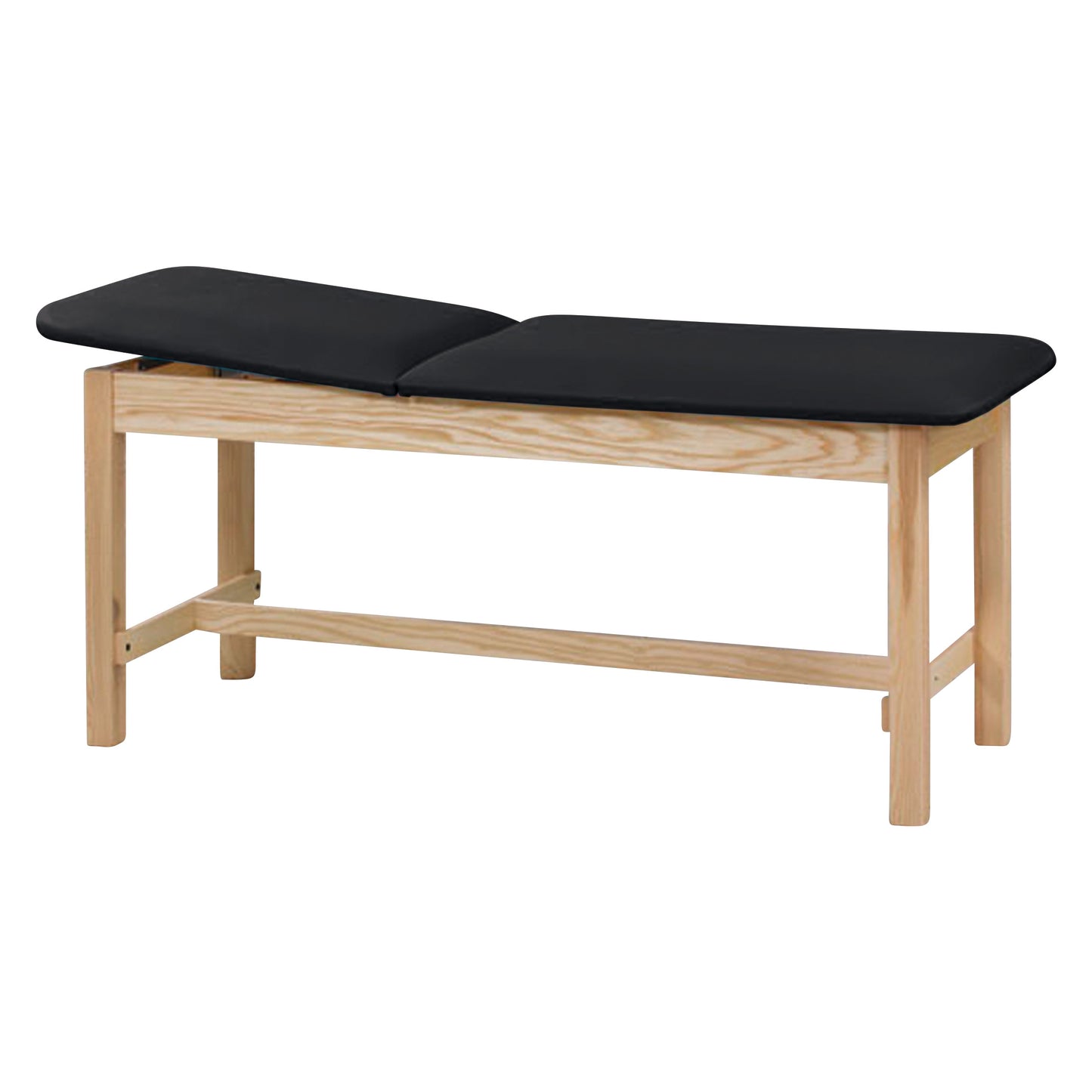 Classic Series H-Brace Treatment Table, 30"W x 72"L x 31"H, Black