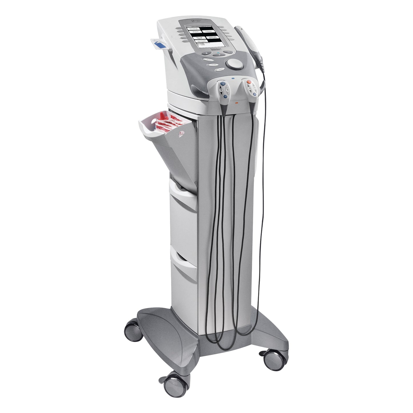 Legend XT Combination Electrotherapy/Ultrasound System, 4-Channel w/Cart, 5cm2 Applicator