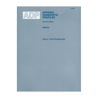 Aphasia Diagnostic Profiles (ADP)