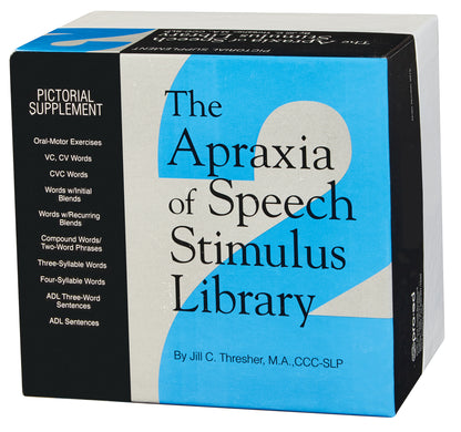 Apraxia of Speech Stimulus Library, Pictorial Supplement Set 2