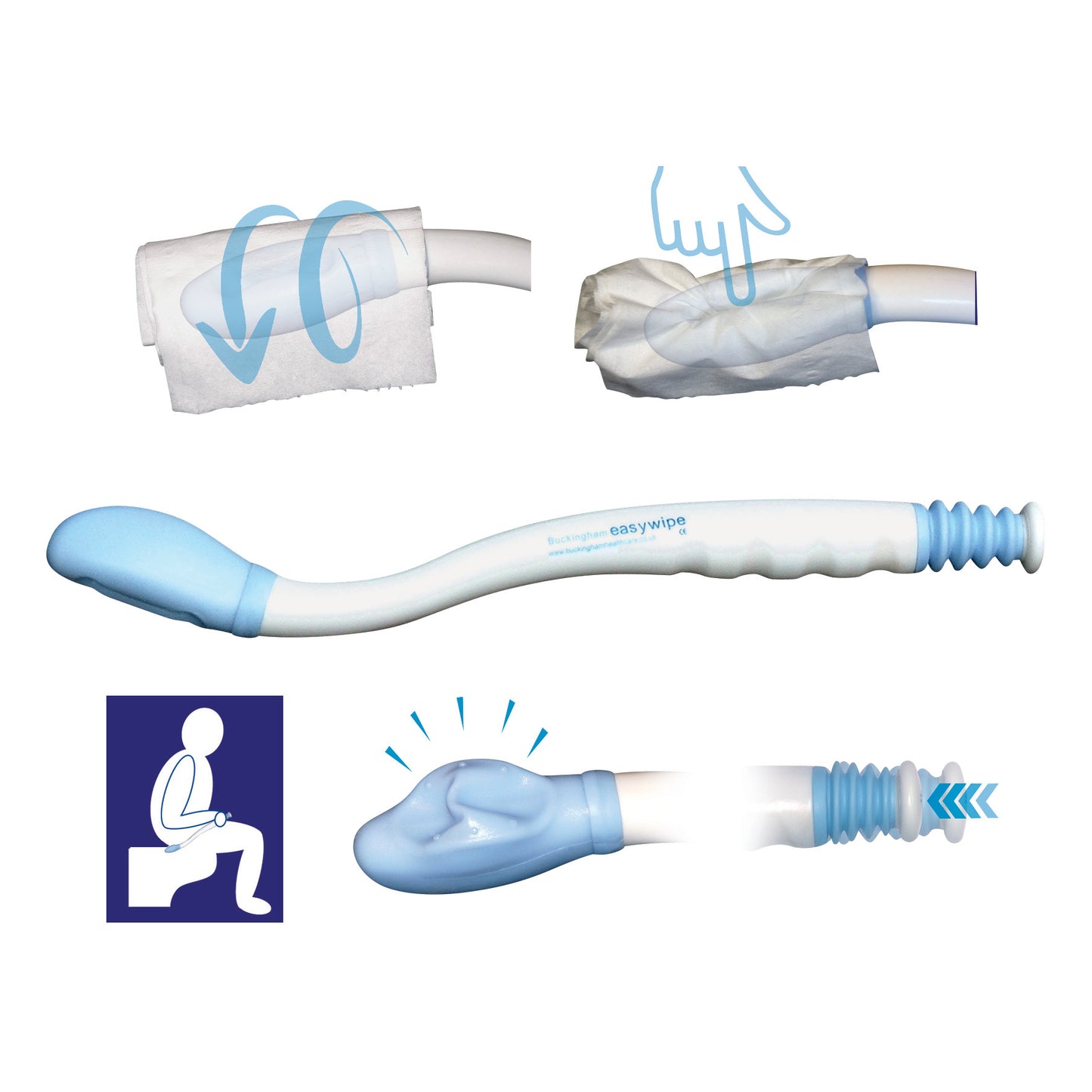 Buckingham Easywipe Bottom Wiper