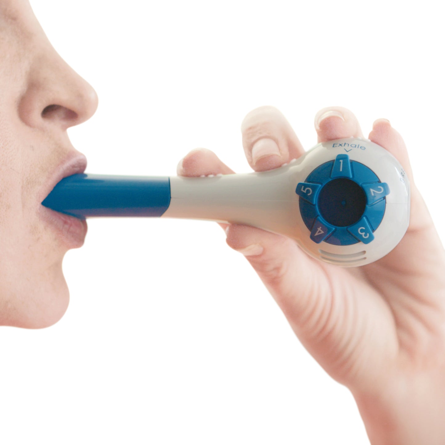 THE BREATHER Respiratory Muscle Trainer, Blue