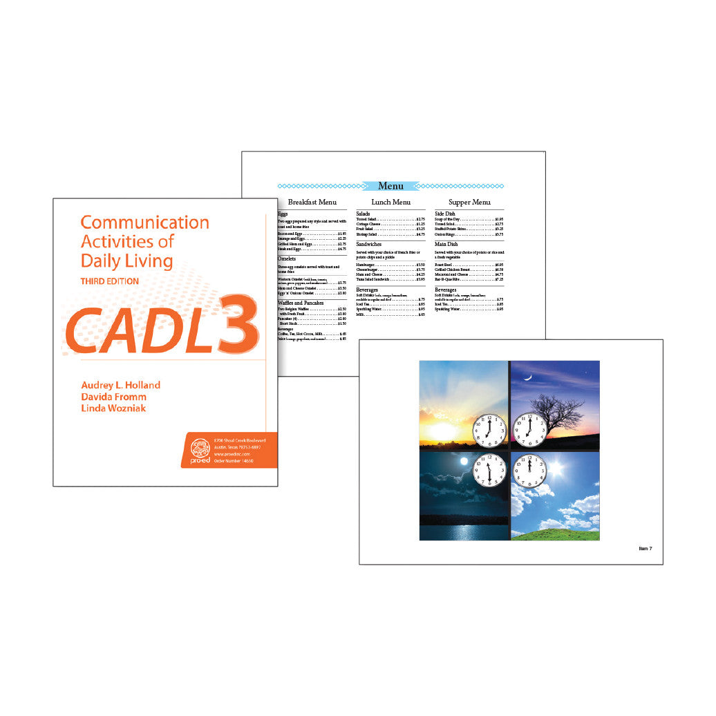 Communication Activities of Daily Living, 3rd Ed. (CADL-3)