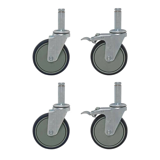 Mobile Caster Set for Quantum® Shelves
