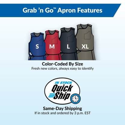 AliMed® Grab ’n Go™ Tie Apron, Female