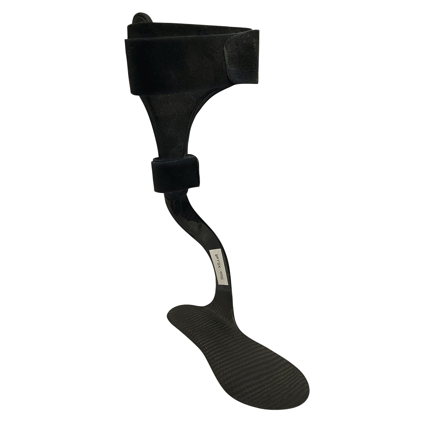 Carbon Fiber AFO, Posterior Lateral Strut, One-Piece, Left, Medium