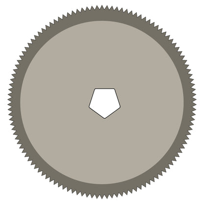 Cast Saw Blade for DeSoutter CleanCast CC4/5/6 and CSB Cast Saw, 64 mm (2-1/2") Circular, Ion Nitride
