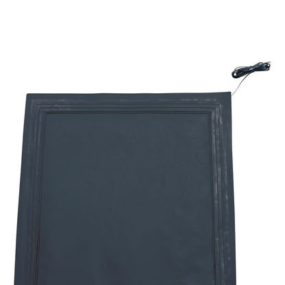 Nonslip Exit Alarm Mat, Black