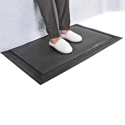 Nonslip Exit Alarm Mat, Black