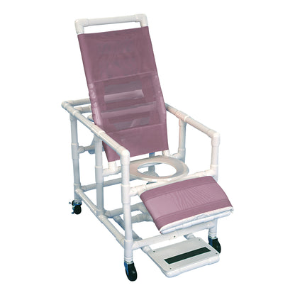 Healthline® Reclining Shower Commode Chair