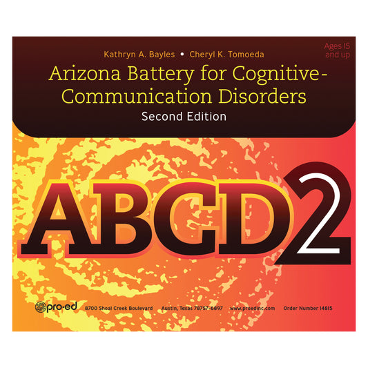 Arizona Battery for Cognitive Communication Disorders, 2nd Ed. (ABCD-2)
