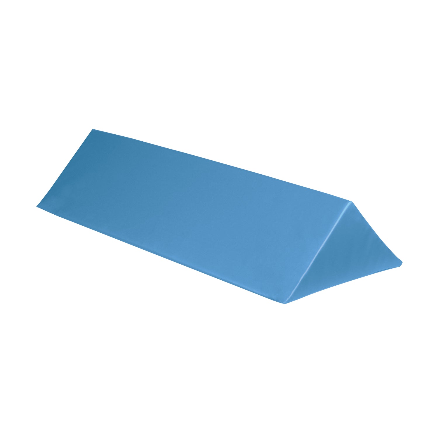 Vinyl-Covered 45 Degree Large Wedge Positioner, 24"L, Radiolucent Blue
