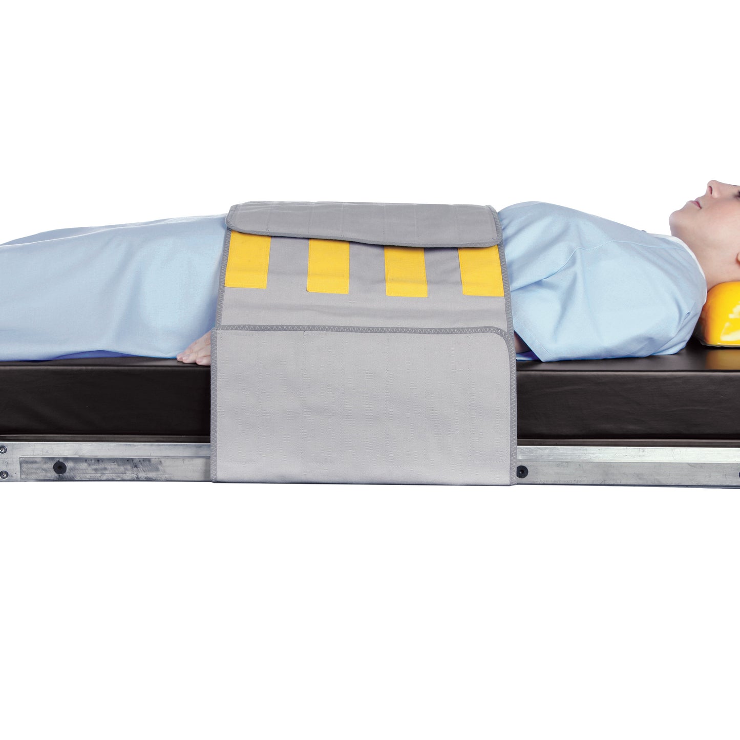 Radiolucent Abdominal Immobilizer, Three Closures, 14"W x 72"L