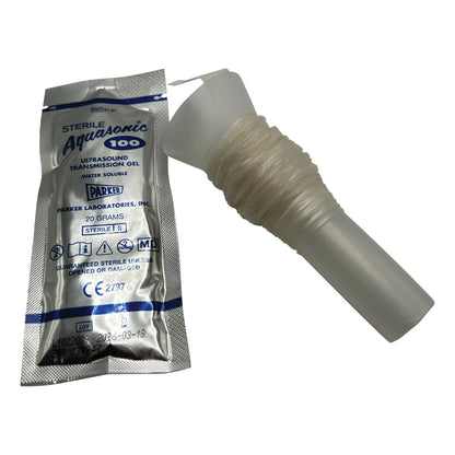 CIV-Flex TEE Probe Cover, Sterile, 1-13/16"W x 48"L, w/Gel Packet, 12 Kit/Case