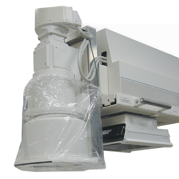 Band Bag Equipment Cover, 36"W x 36"L, Clear, 100/Case