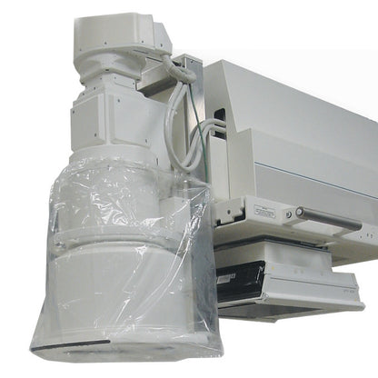Band Bag Equipment Cover, 40"W x 40"L, Clear, 100/Case