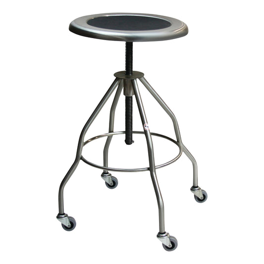 Clifton Revolving Stool, Casters