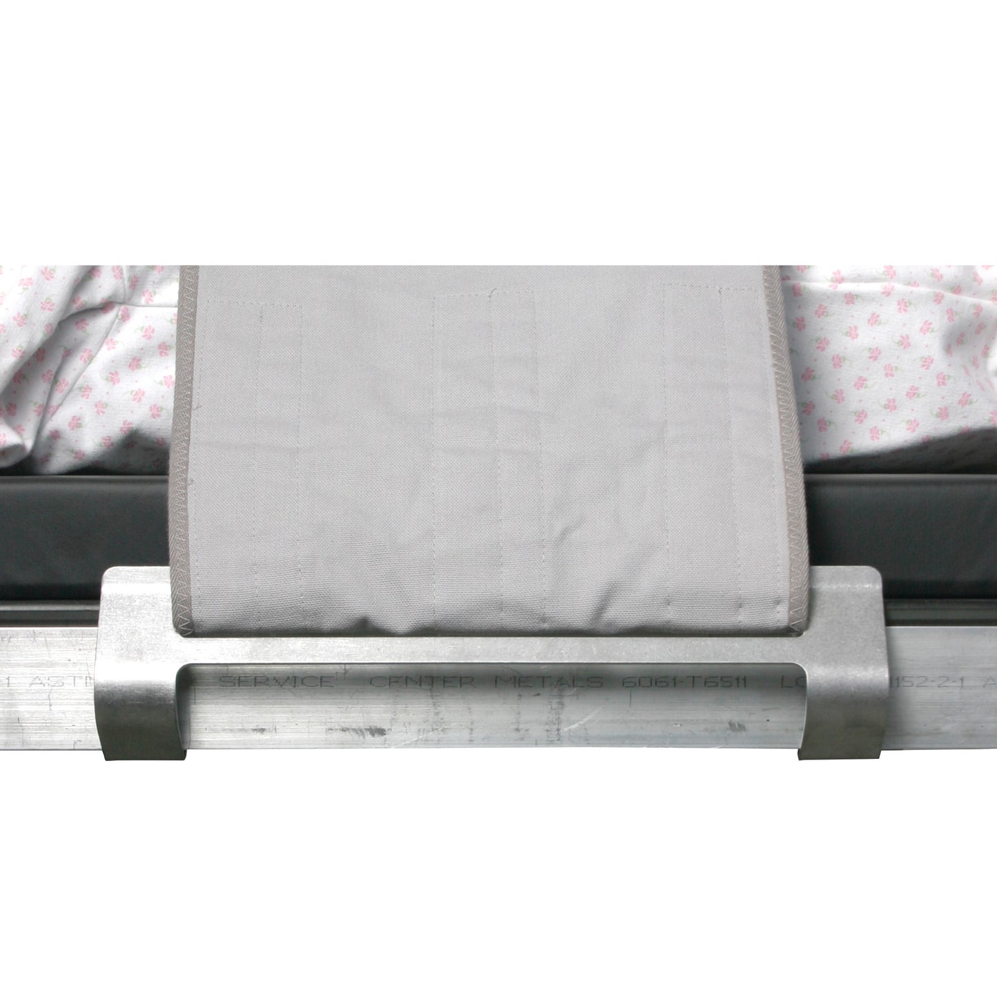 Grabber Bracket, Bariatric, 11-1/2"W x 2-3/4"H, 10"W Strap Slot, Pair