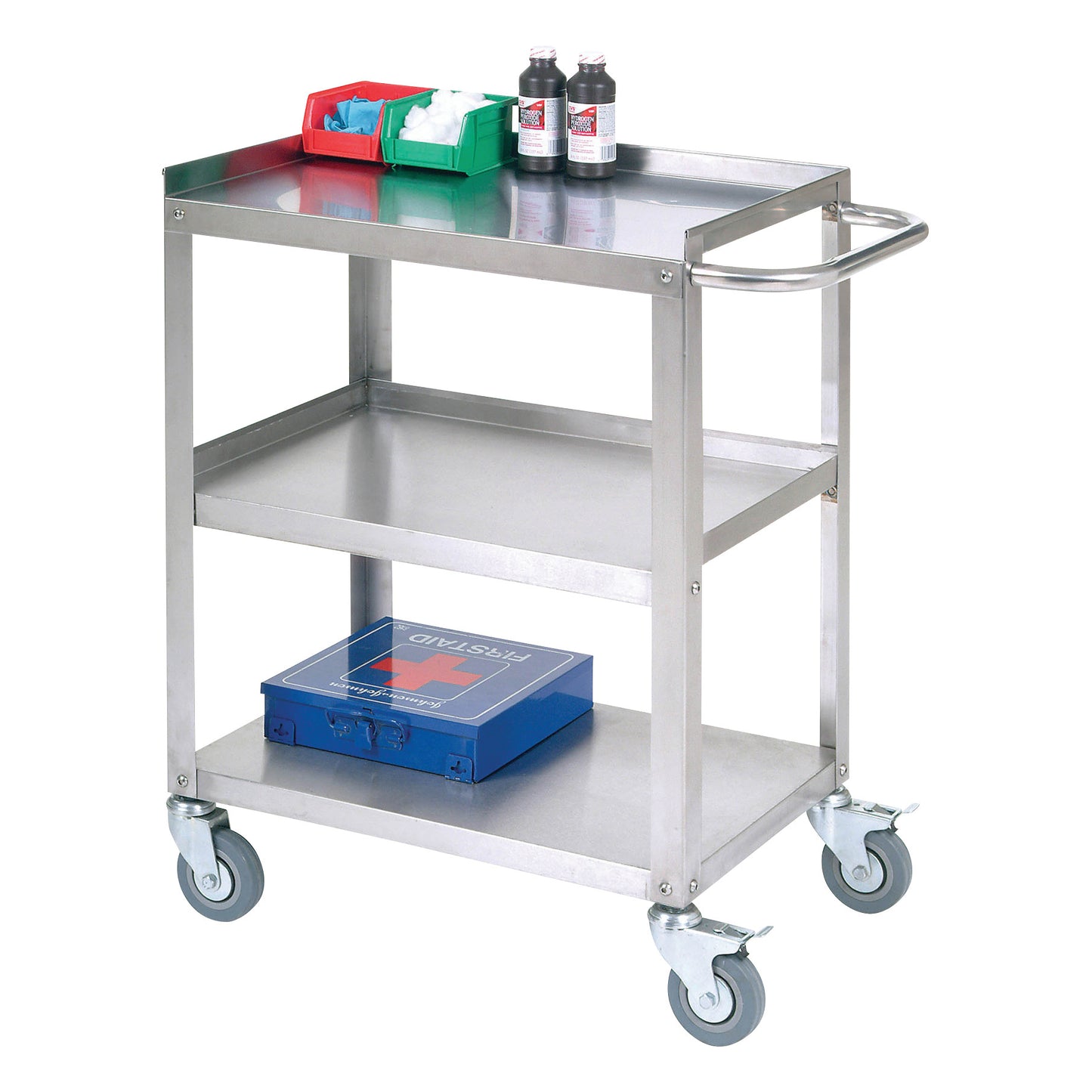Nexel® Light Duty Stainless Steel Utility Cart