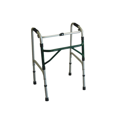 Folding Adjustable-Height Walker, Standard/Adult