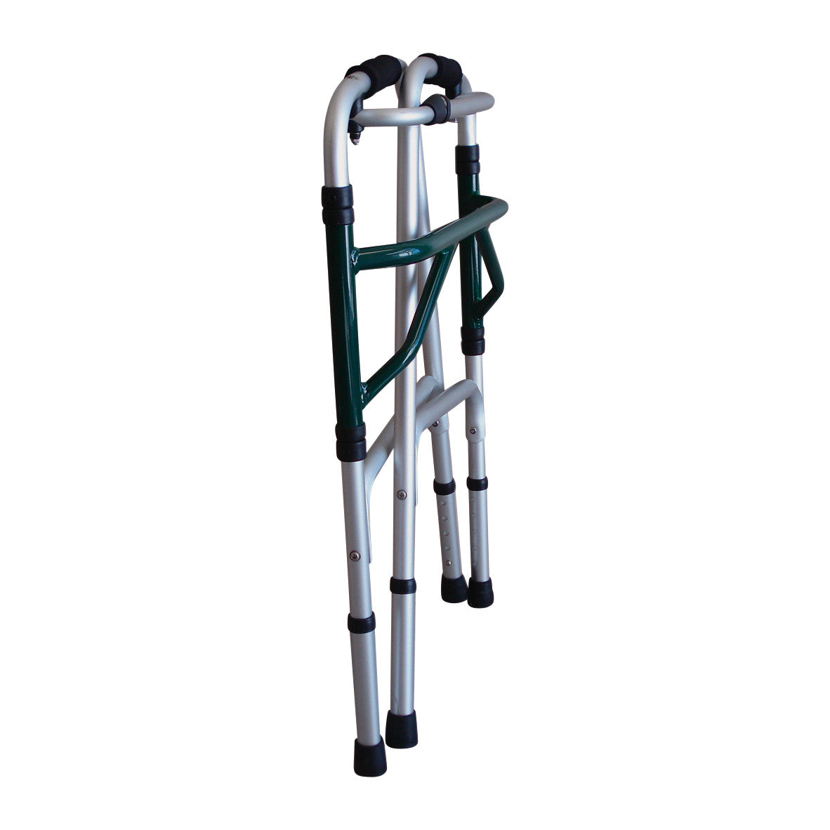 Folding Adjustable-Height Walker, Standard/Adult