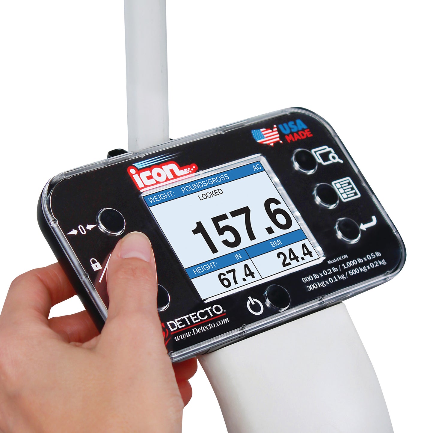 DETECTO® icon® Eye-Level Digital Scale
