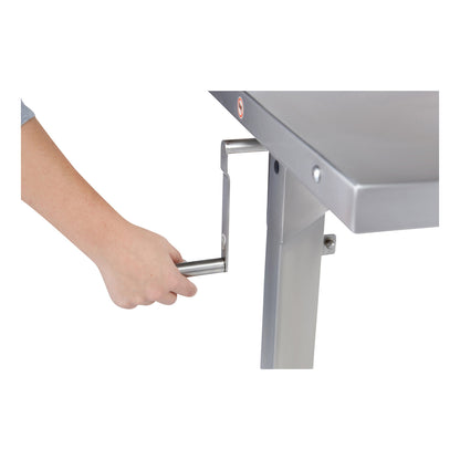 Georgetown Manual Adjustable Instrument Table, 36"W x 24"D