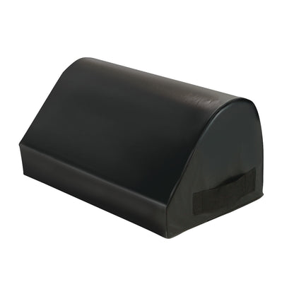Vinyl-Covered Tall Knee Bolster, Conductive Black