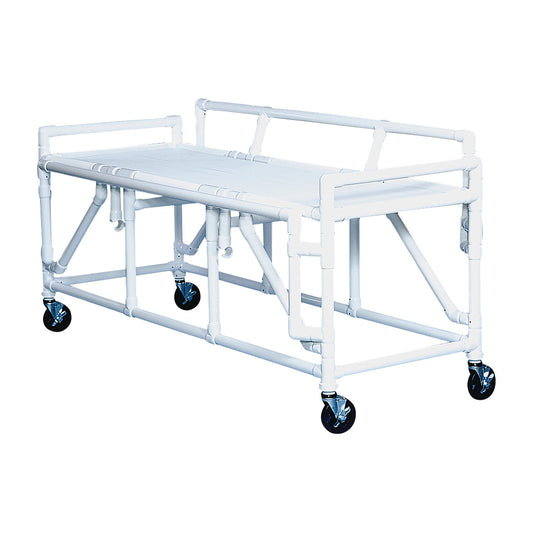 MRI Stretcher, 450-lb. capacity, 33-1/2"W x 77-1/2"L x 35"H