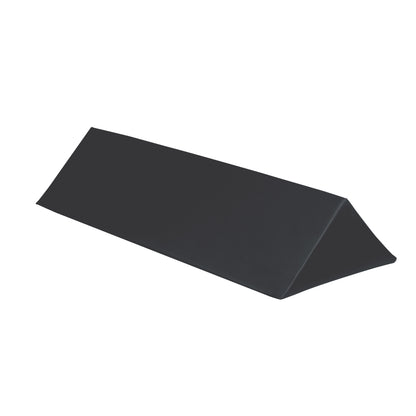 Vinyl-Covered 45 Degree Large Wedge Positioner, 24"L, Conductive Black