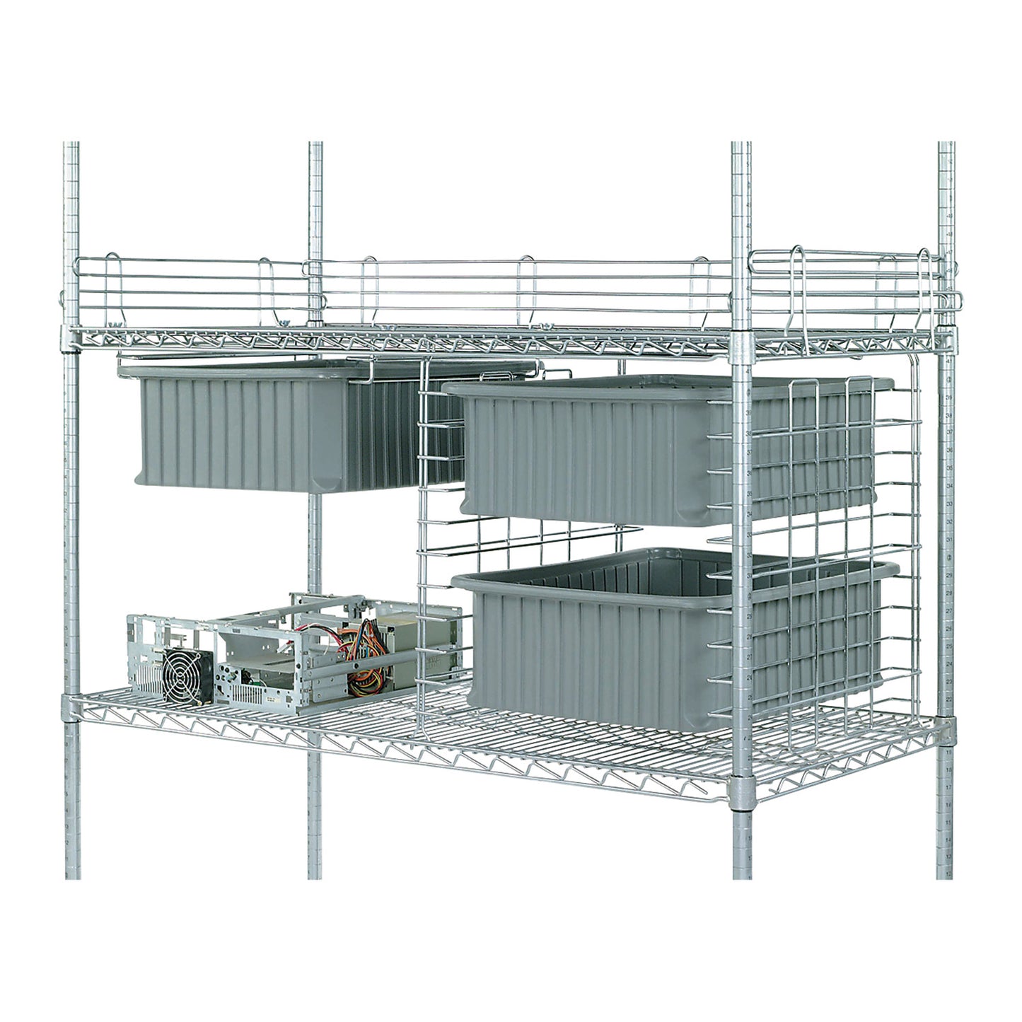 Modu Box for Wire Shelf, 17"W x 6"H x 22"D