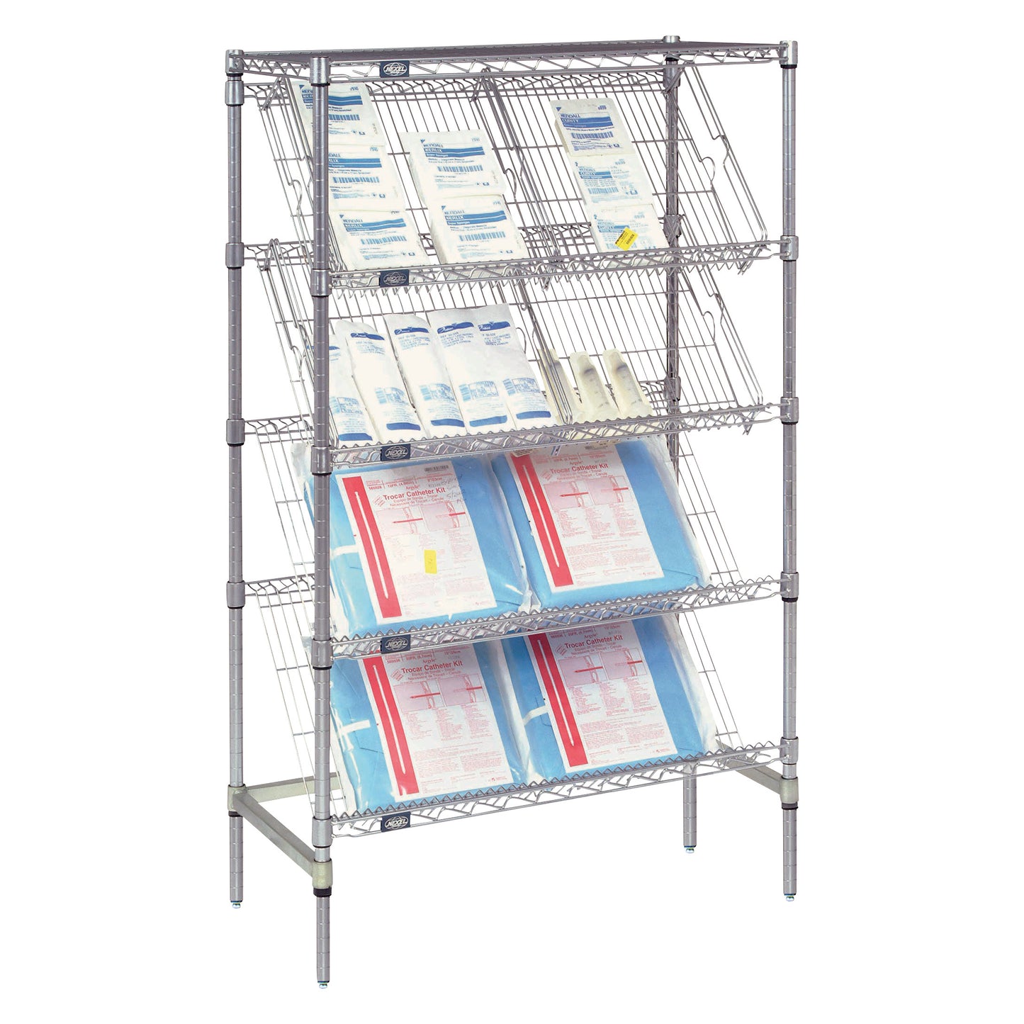 Nexel Suture Cart, 36"W x 54"H x 18"D