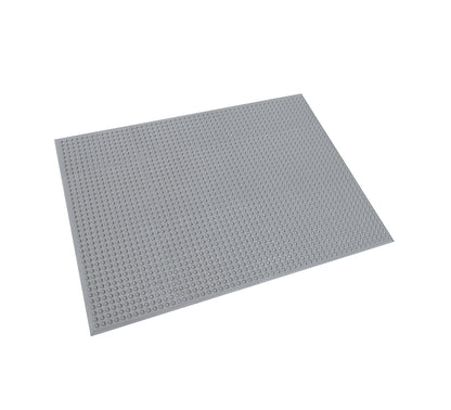 Hygiene Nitrile Floor Mat, 3'W x 4'L, Grey