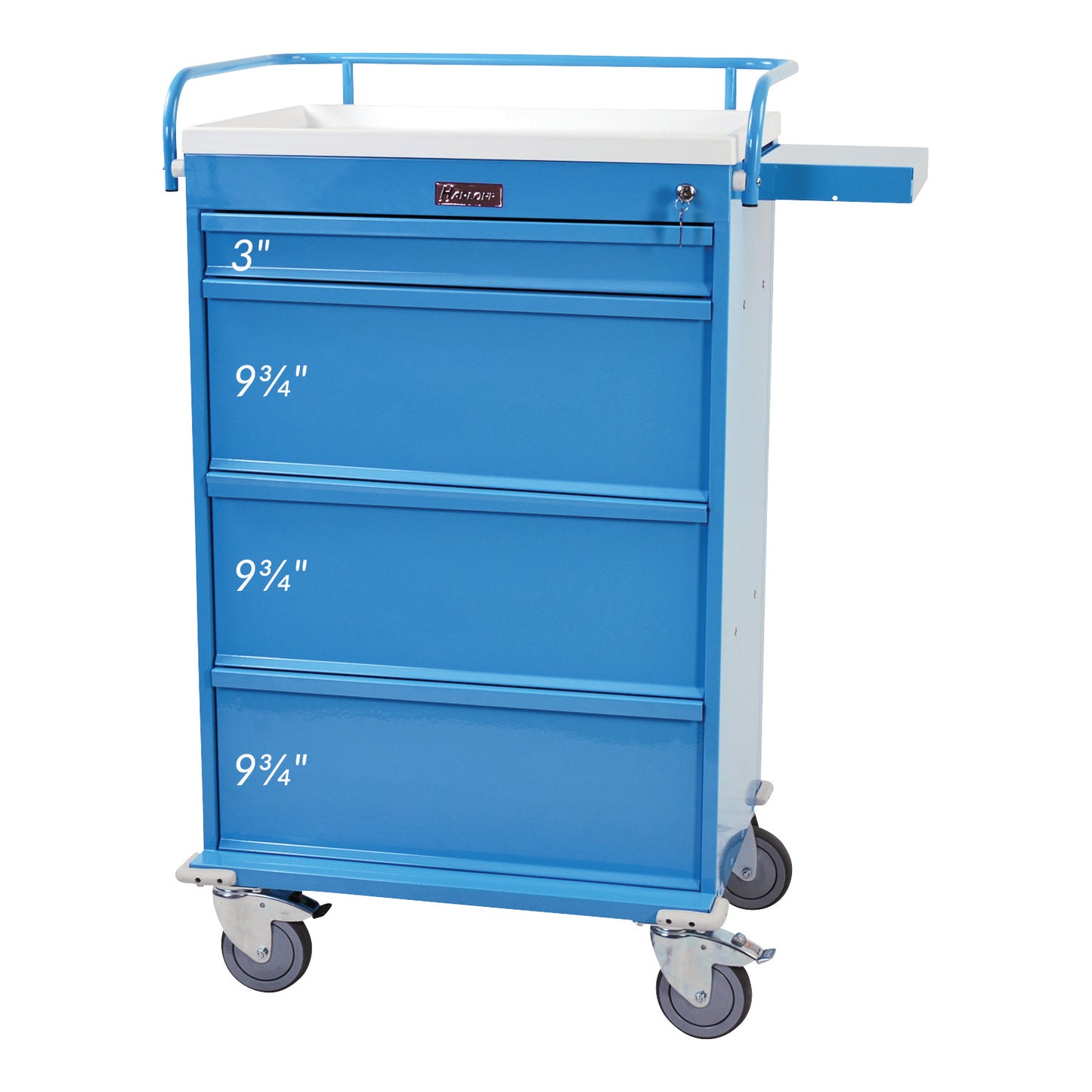 Harloff Value Series Punch-Card Medication Dispensing Cart