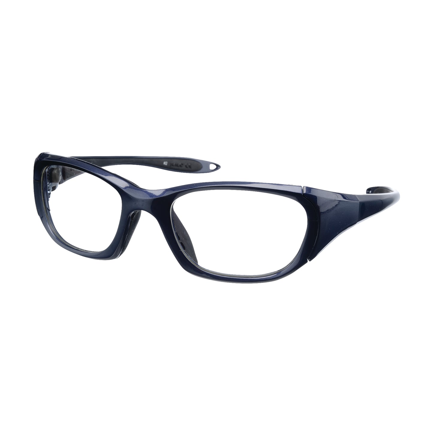 UltraSoft Radiation Protection Eyewear, Plano, Blue
