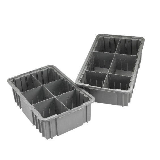 Drawer Tray Kit, Fits 6"H Drawer, 2 Trays, 2 Long Dividers/4 Short Dividers, Select/Standard/Wide Series
