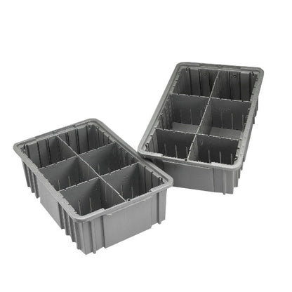 Drawer Tray Kit, Fits 6"H Drawer, 2 Trays, 2 Long Dividers/4 Short Dividers, Select/Standard/Wide Series