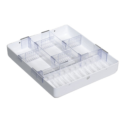 Full Drawer Tray Kit, 4 Dividers/2 Rails/10 Ampule Holders, Mini Series