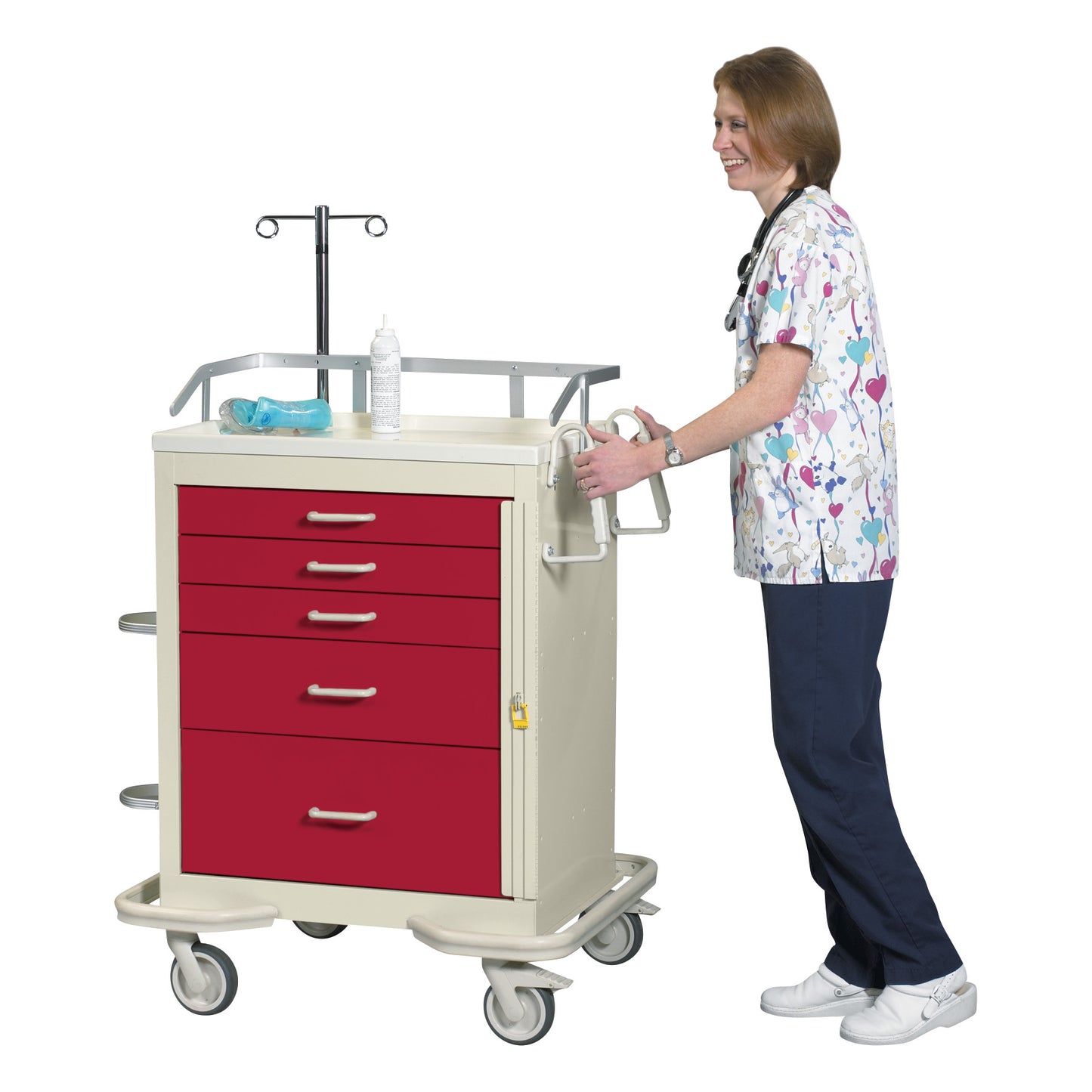 Accessory Packages for AliMed Standard Series Emergency Medical Carts, Basic, 5-Accessory Package