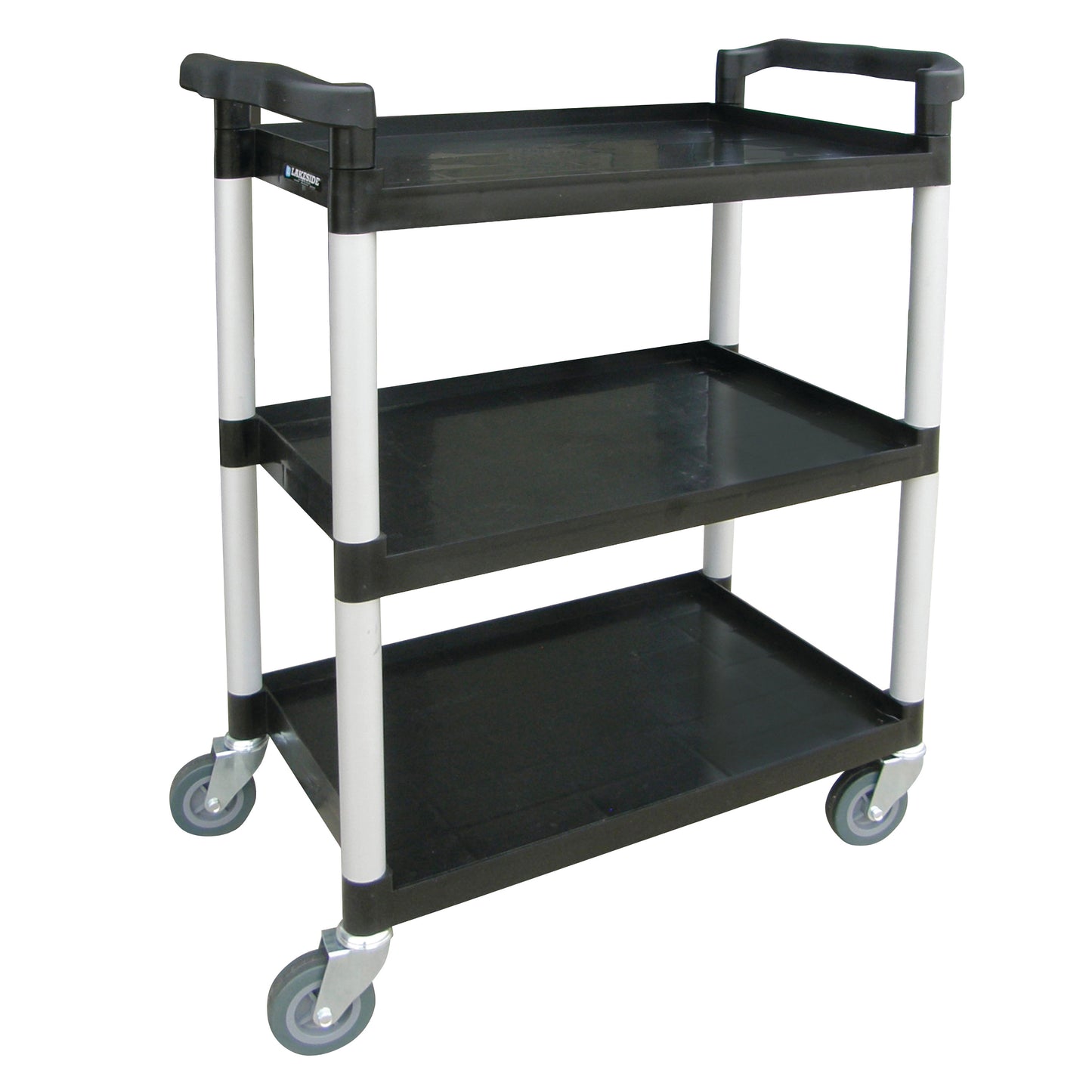 Lakeside® Standard Duty Plastic Utility Cart with Dual Handles
