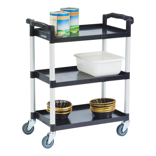 Lakeside® Standard Duty Plastic Utility Cart with Dual Handles