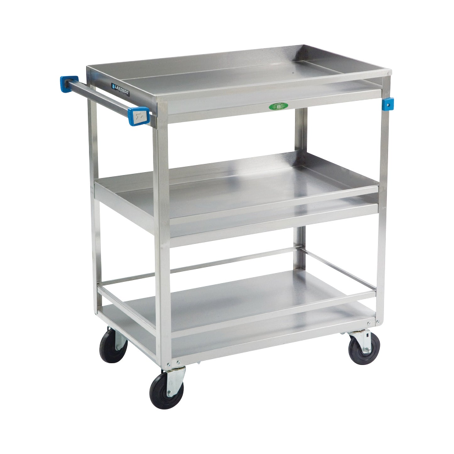 Lakeside® Standard Duty Stainless Steel Guard Rail Utility Cart
