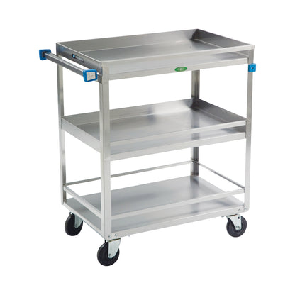 Lakeside® Standard Duty Stainless Steel Guard Rail Utility Cart