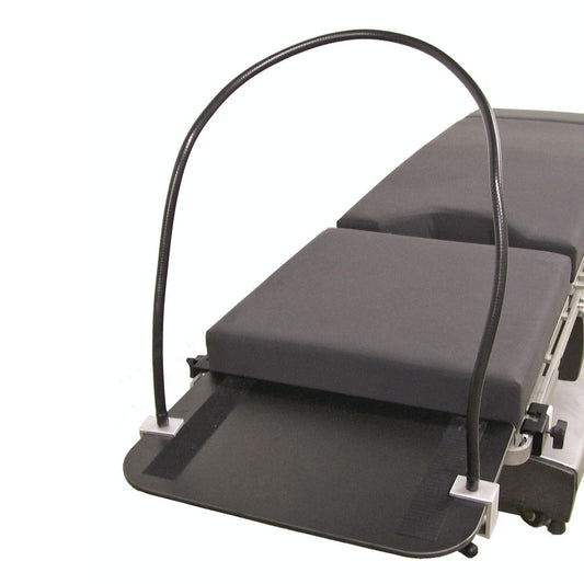 Malleable Anesthesia Screen with Built-in Table Mounts