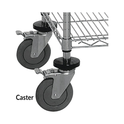 Mobile Caster Set for Quantum® Shelves
