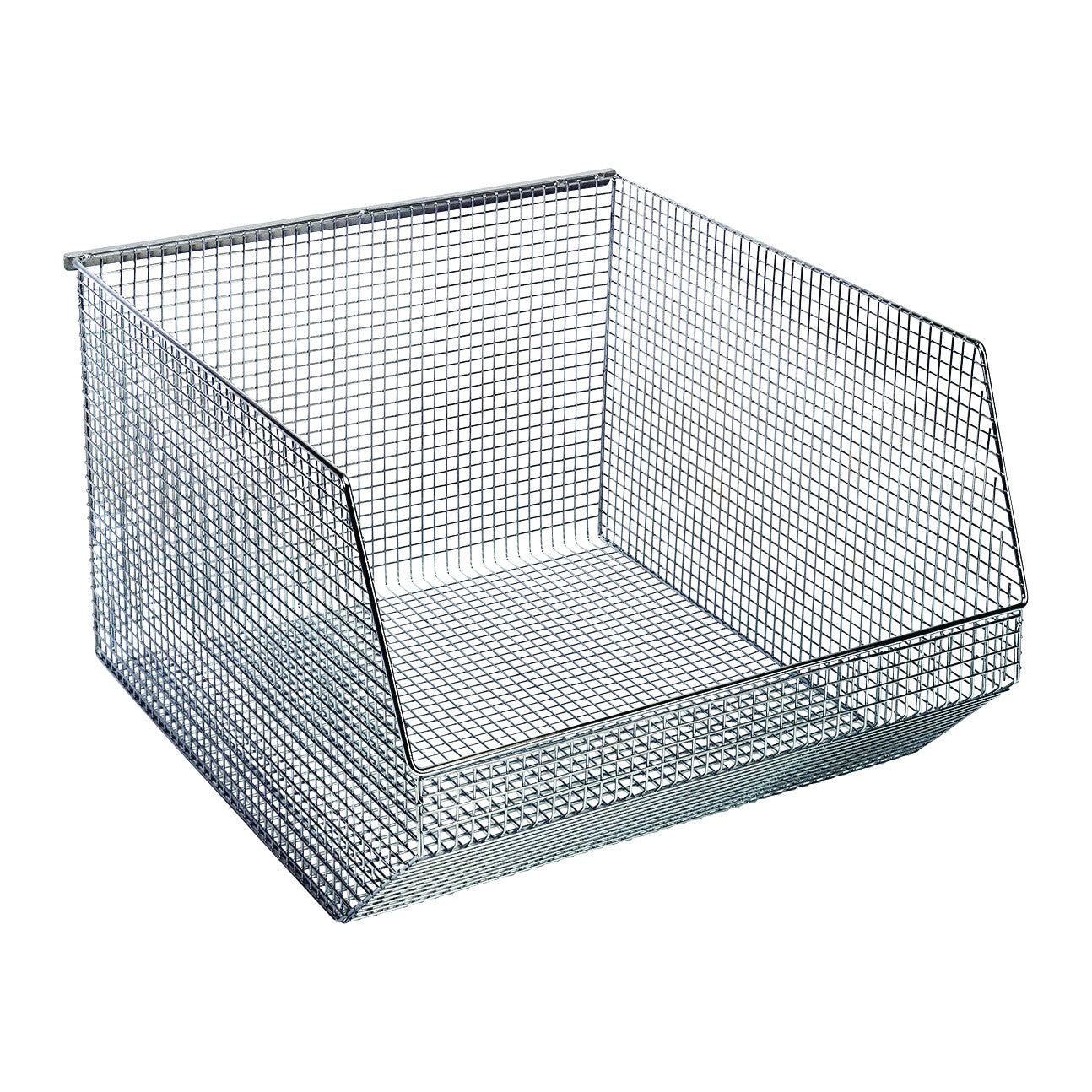Mesh Stack and Hang Wire Bin, 17"W x 11-1/4"H x 18-1/2"D, 5/Case