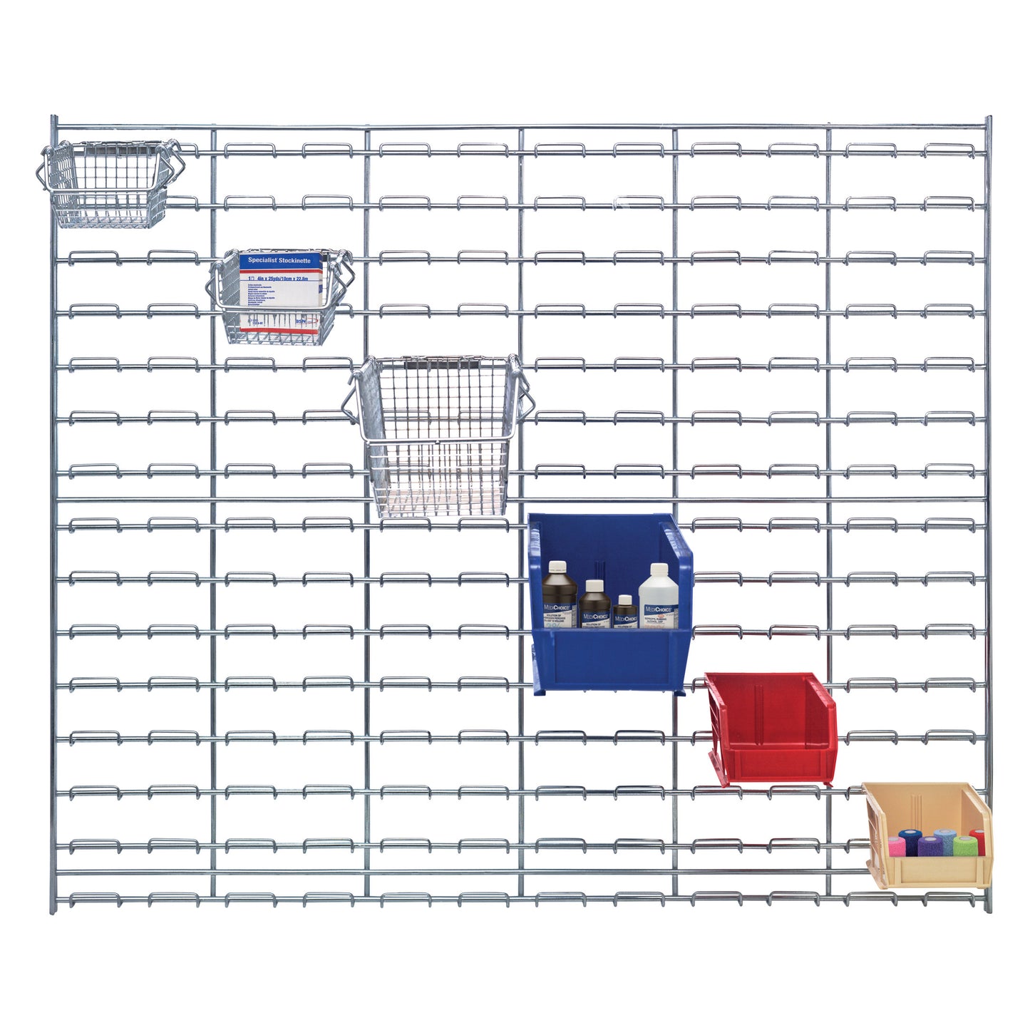 Wire Louvered Panel, 36"W x 30"H