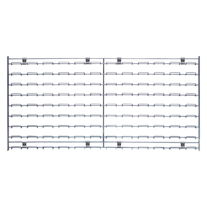Wire Louvered Panel, 48"W x 30"H