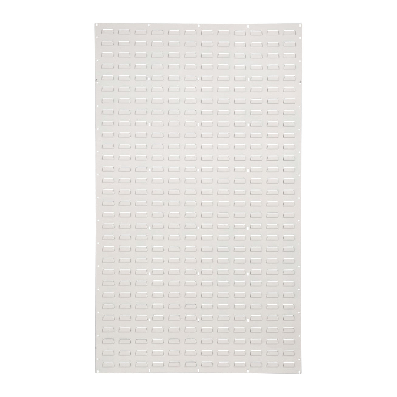 Solid Louvered Panel, 36"W x 61"H, Oyster White